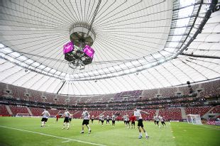 Poland training at the National Stadium in Warsaw